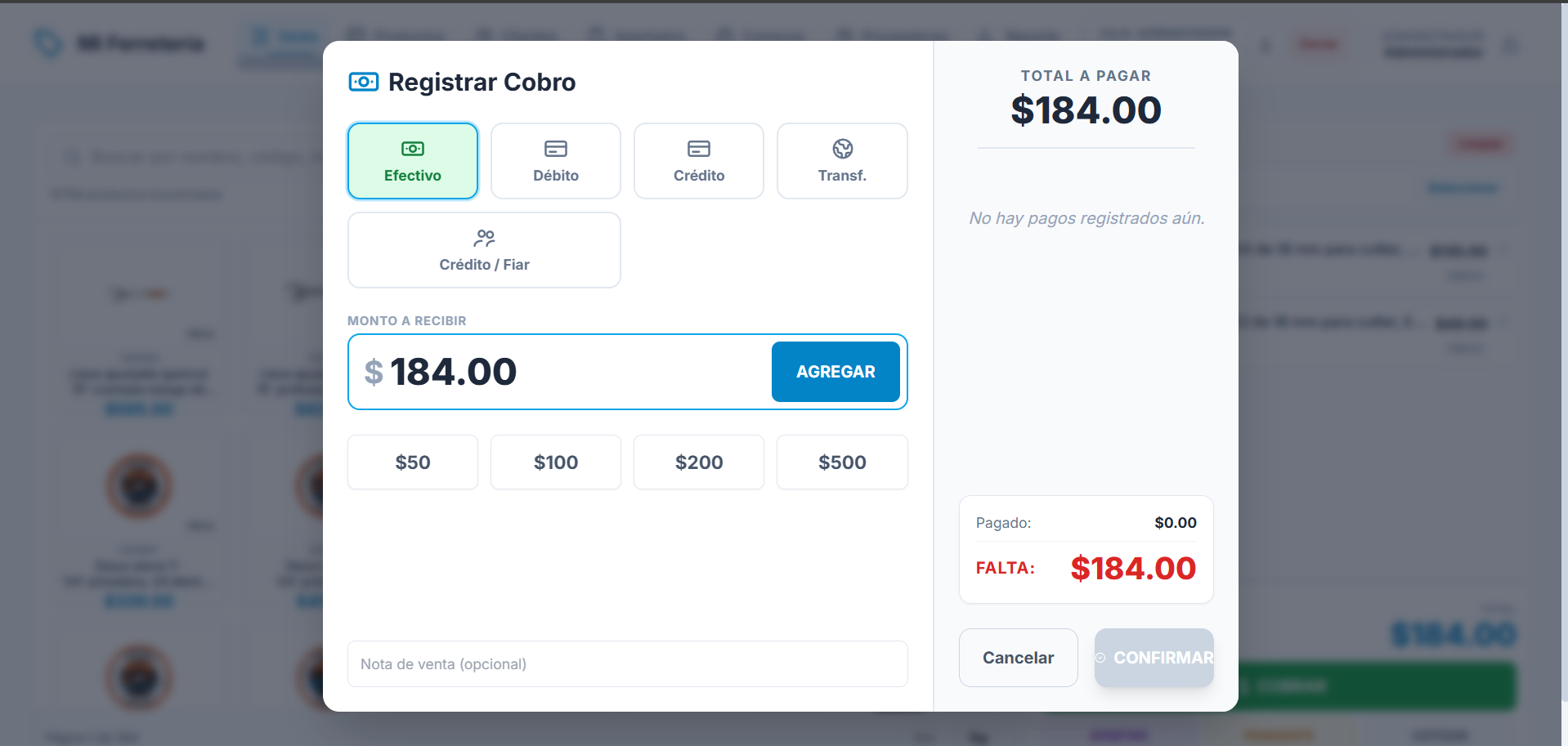 Sistema Punto de Venta